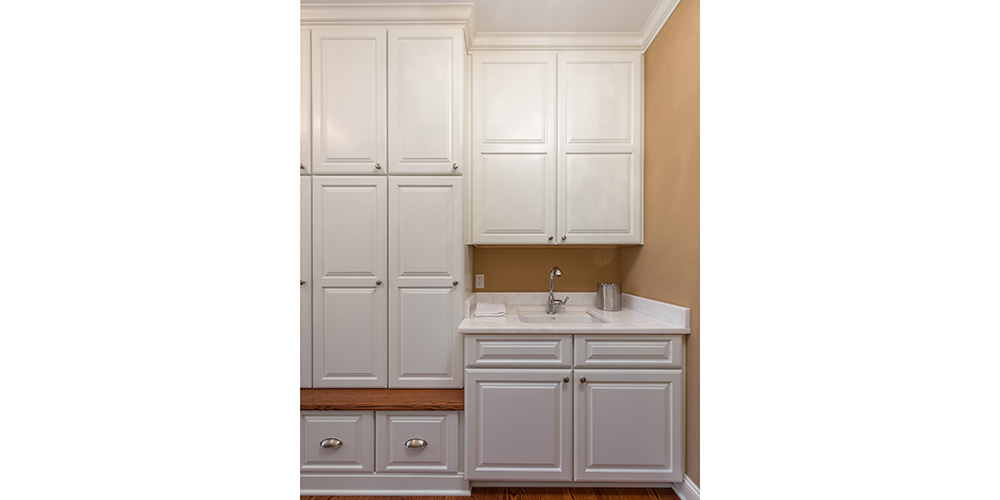 New laundry room remodel design and construction